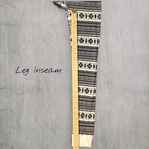 Hanna Andersson Kids US Size 12 Organic Cotton Nordic Fair Isle Henley PJ Set - Picture 8 of 8